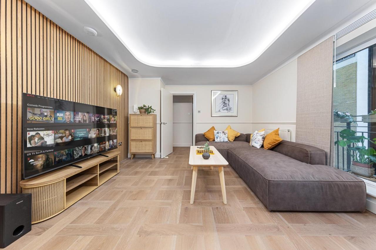 Tranquil 2 Bedroom Apartment Close To St. Paul'S Cathedral 伦敦 外观 照片